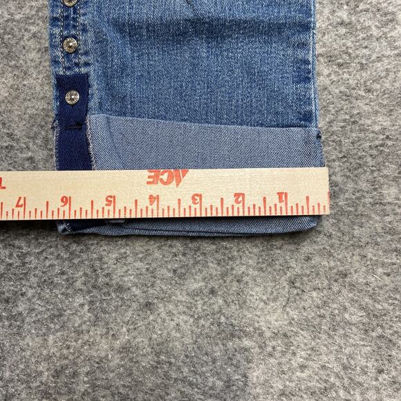 Guess Low Rise Jegging Maxine Fit Cropped Jeans Women's Size 27 Blue Denim - Picture 6 of 14